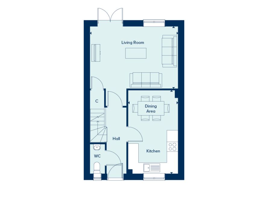 109, Toddington Road, Harlington floorplan