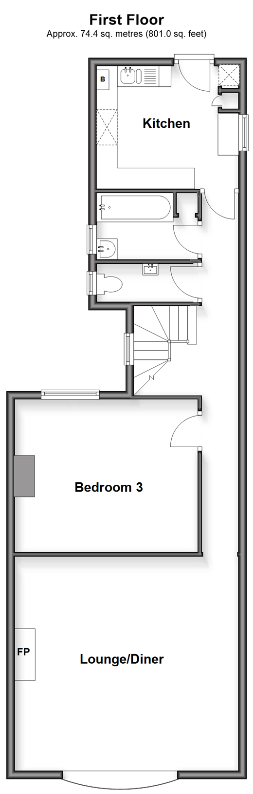 High Street Strood, Rochester floorplan