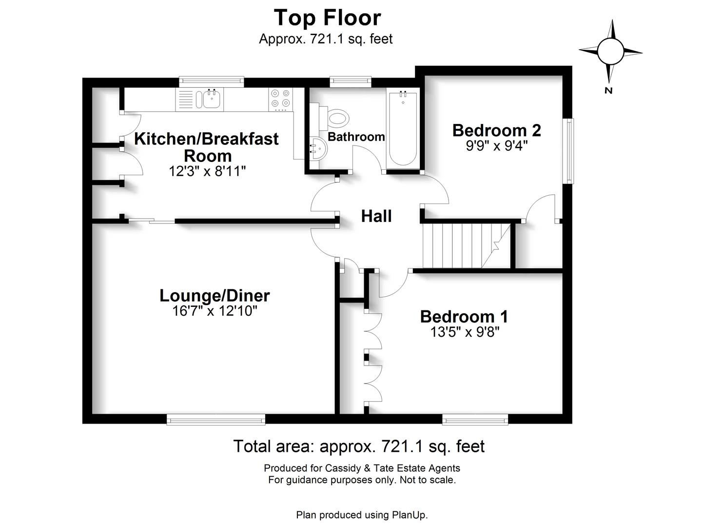 22, Ryecroft Court, Hatfield Road, St. Albans floorplan