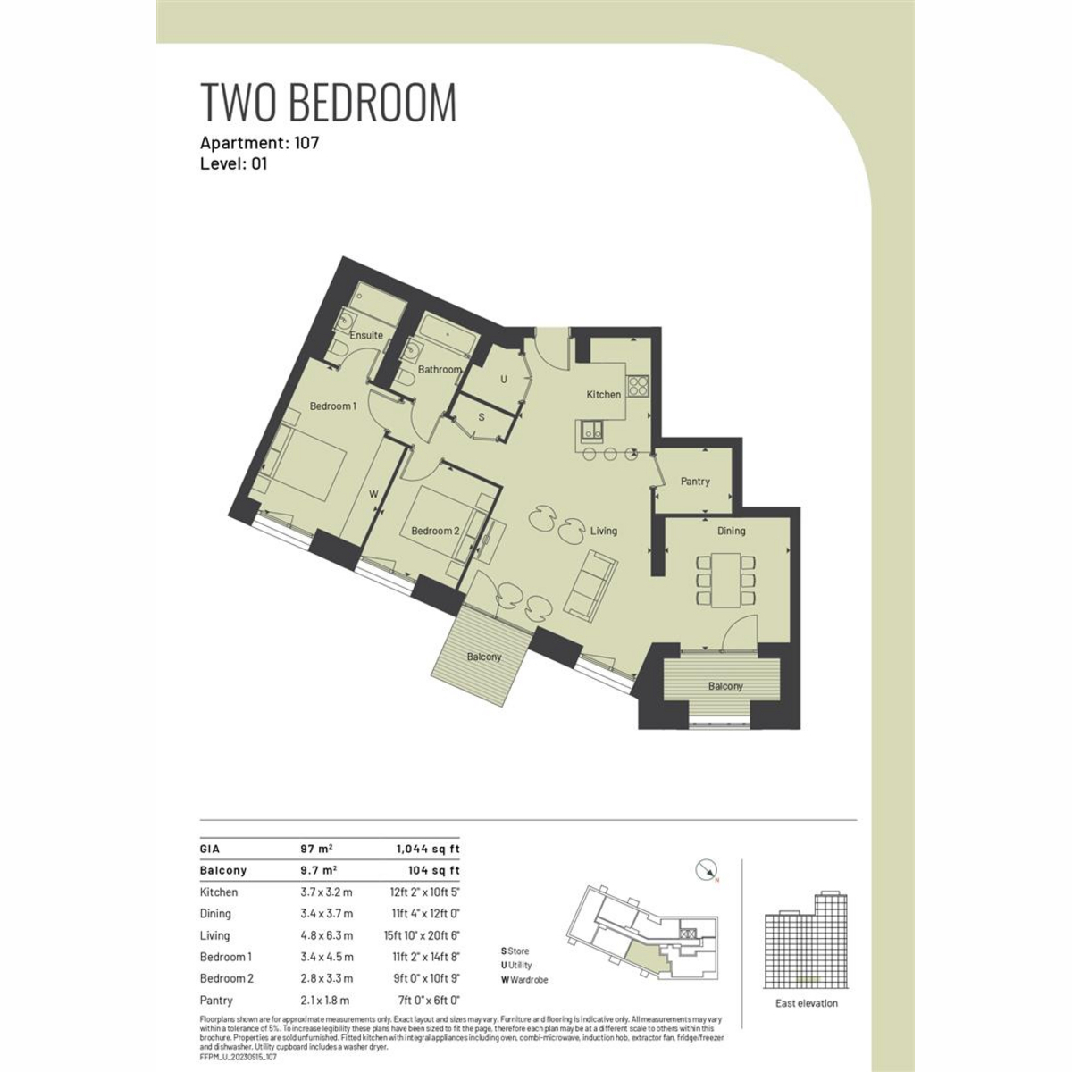 Flat 6, Paddington, Fenwick Mansions, Paddington floorplan