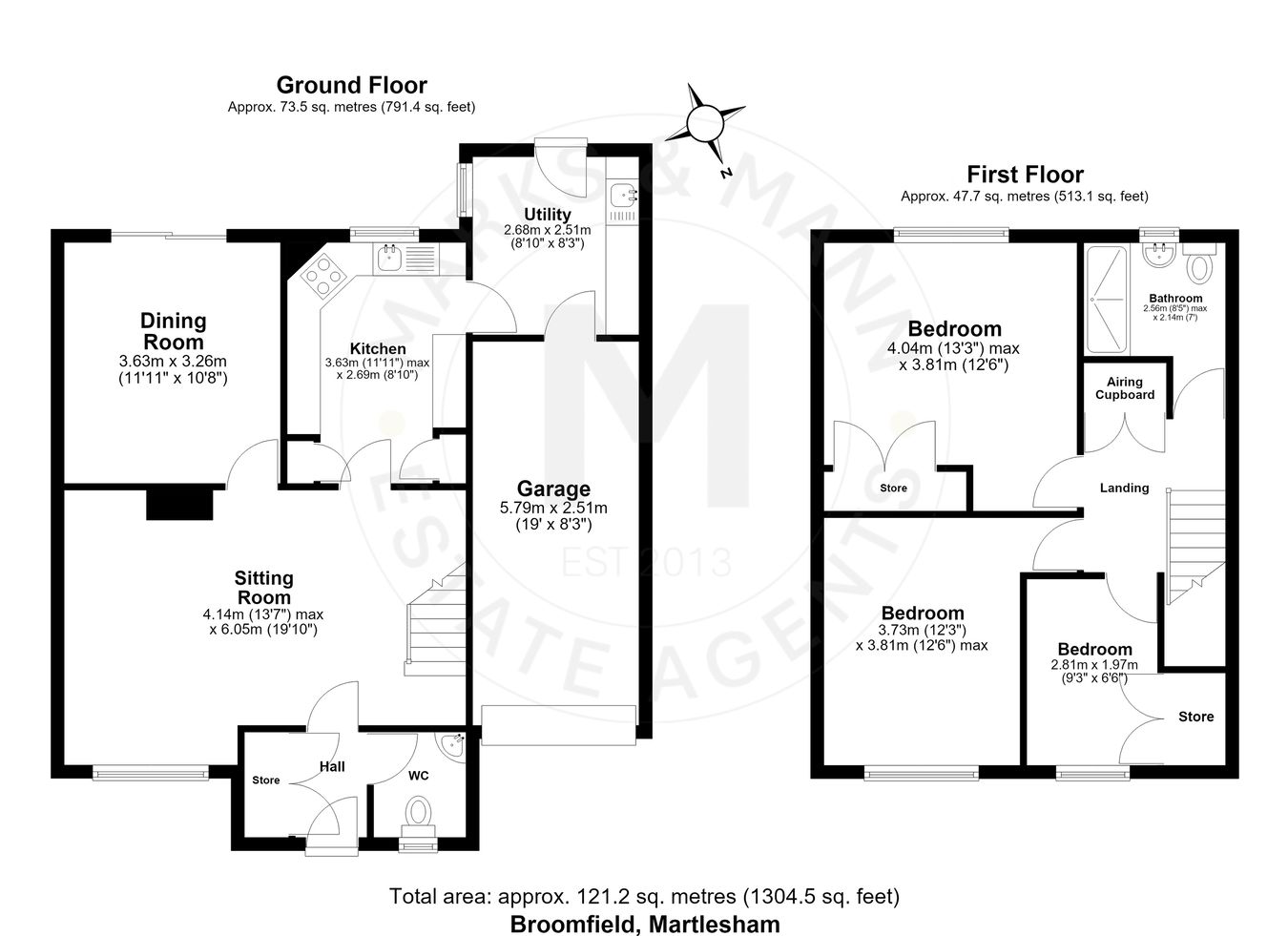 1, Broomfield, Martlesham Heath floorplan