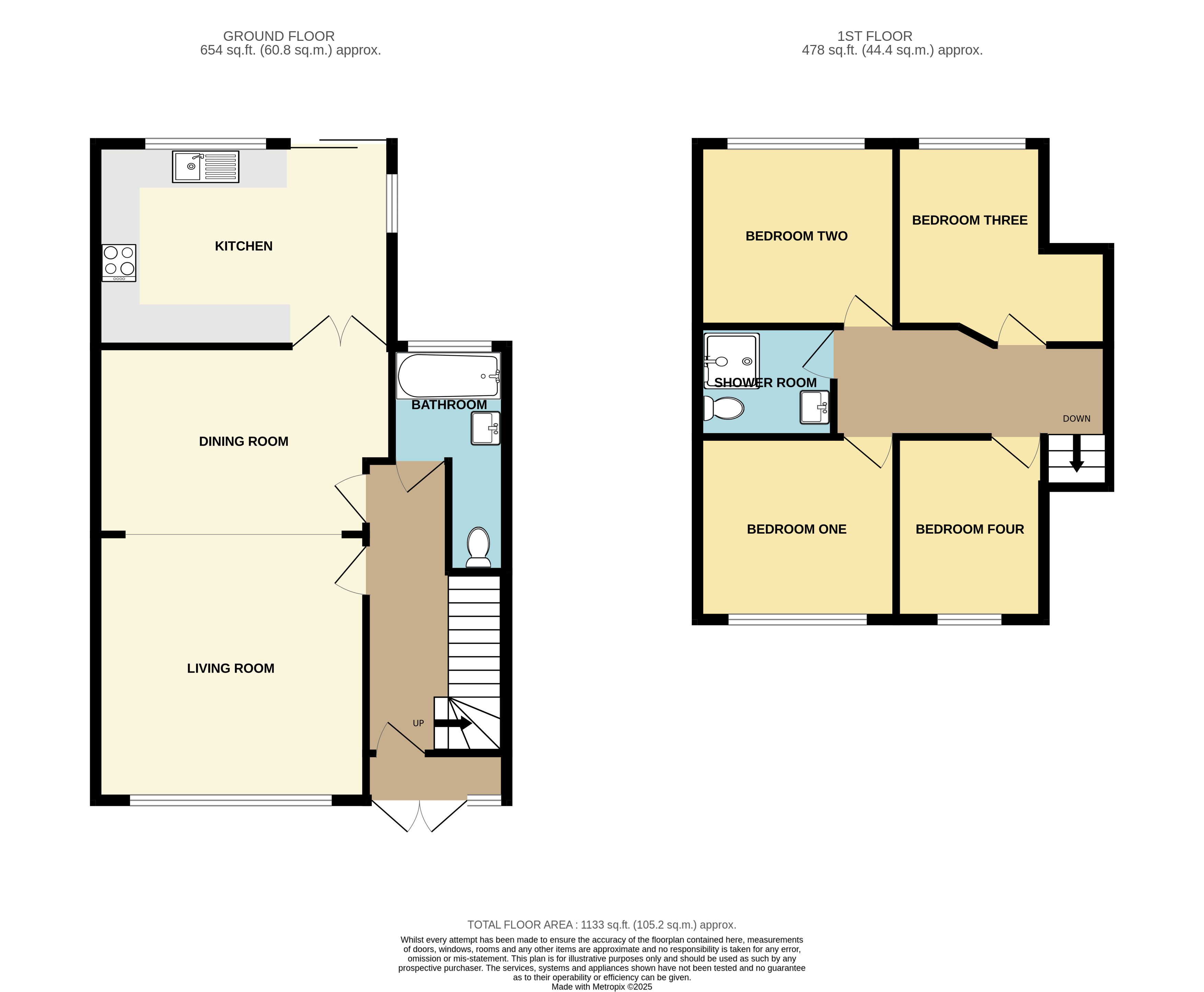 15, Larchwood Close, Essex floorplan