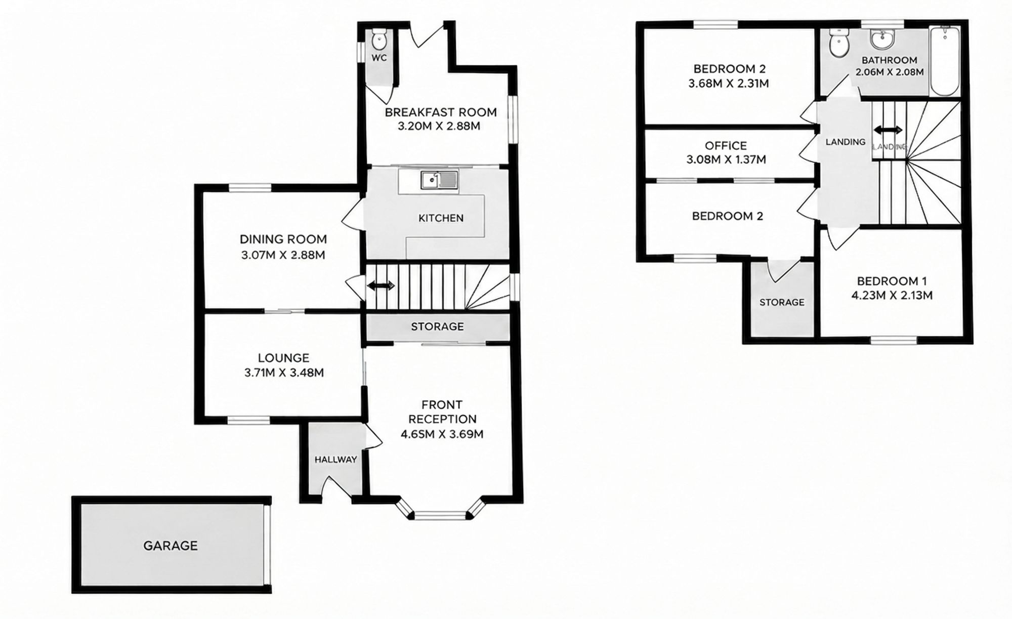 15 Bramcote Drive, Retford floorplan