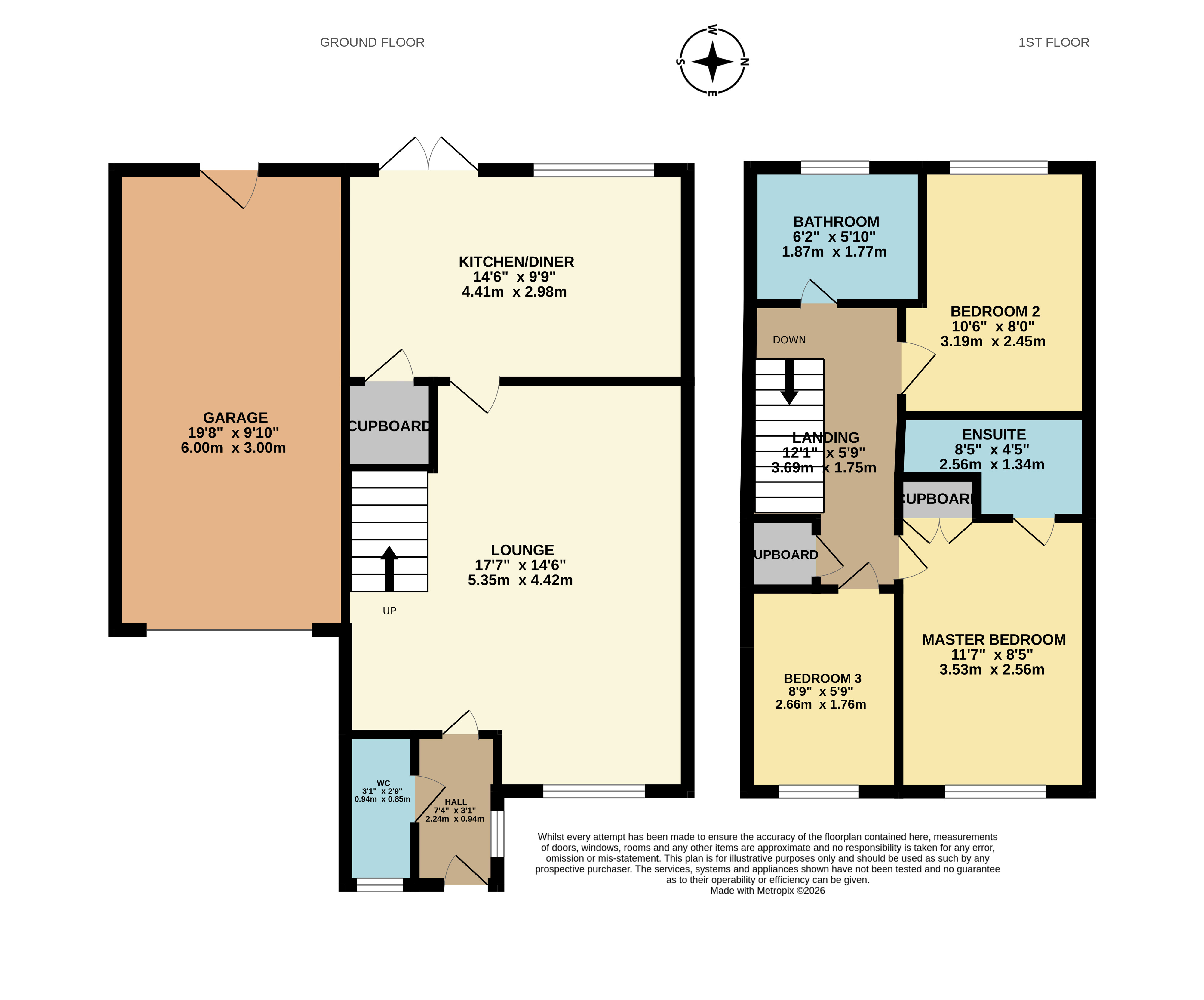 16, Wagtail Road, Horndean floorplan
