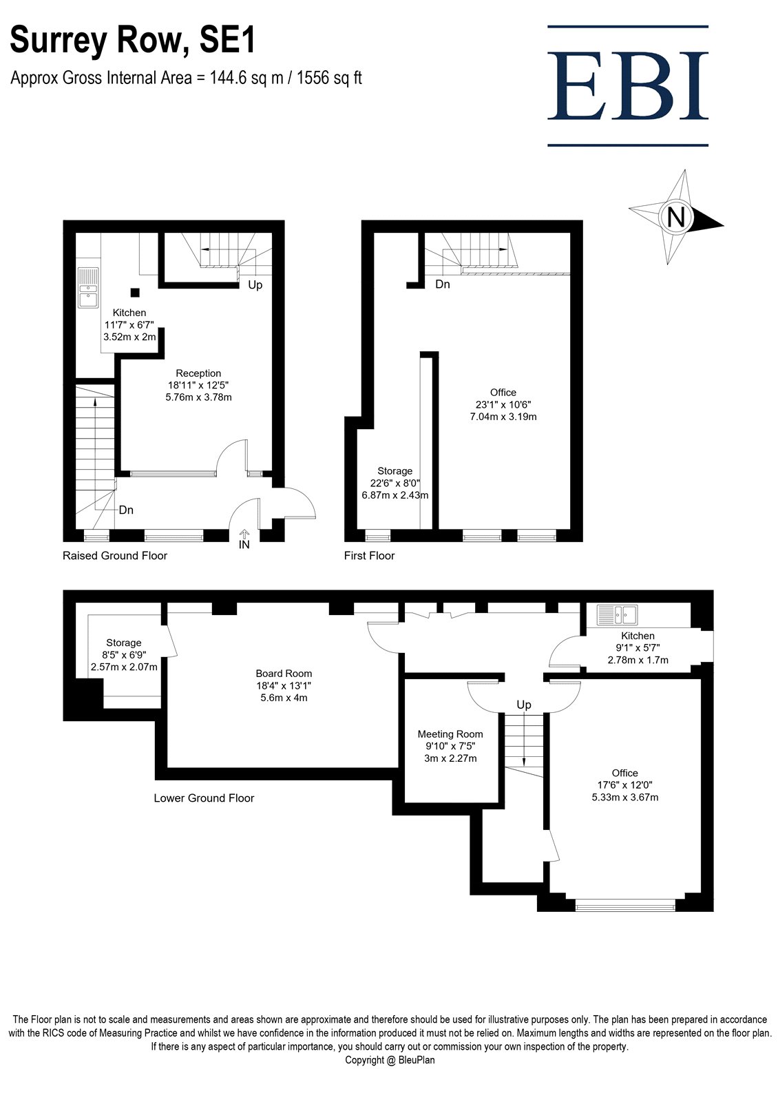 5&6, Lagare, London floorplan