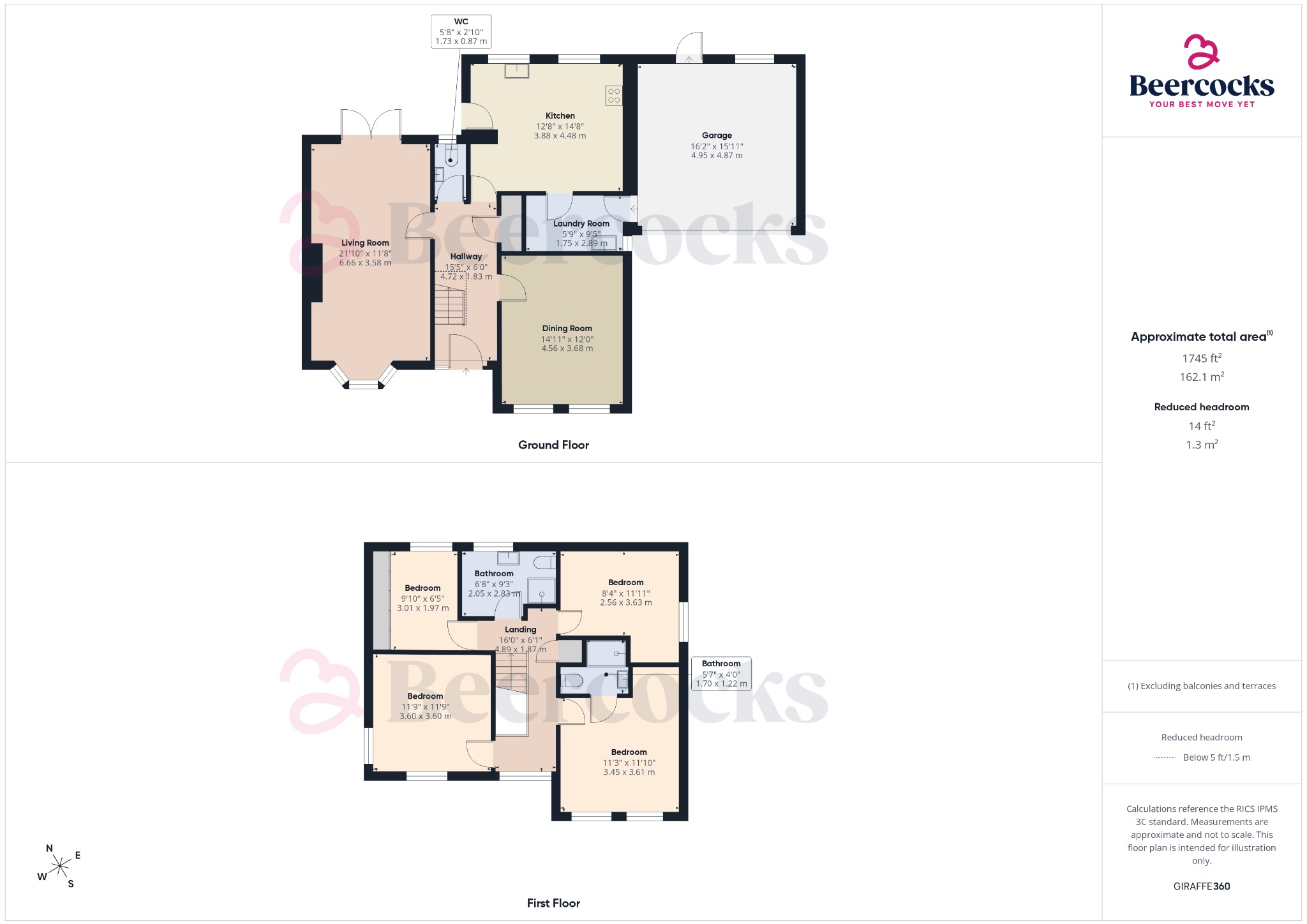 2 St. Peters Walk, Burton Pidsea, East Riding of Yorkshire floorplan