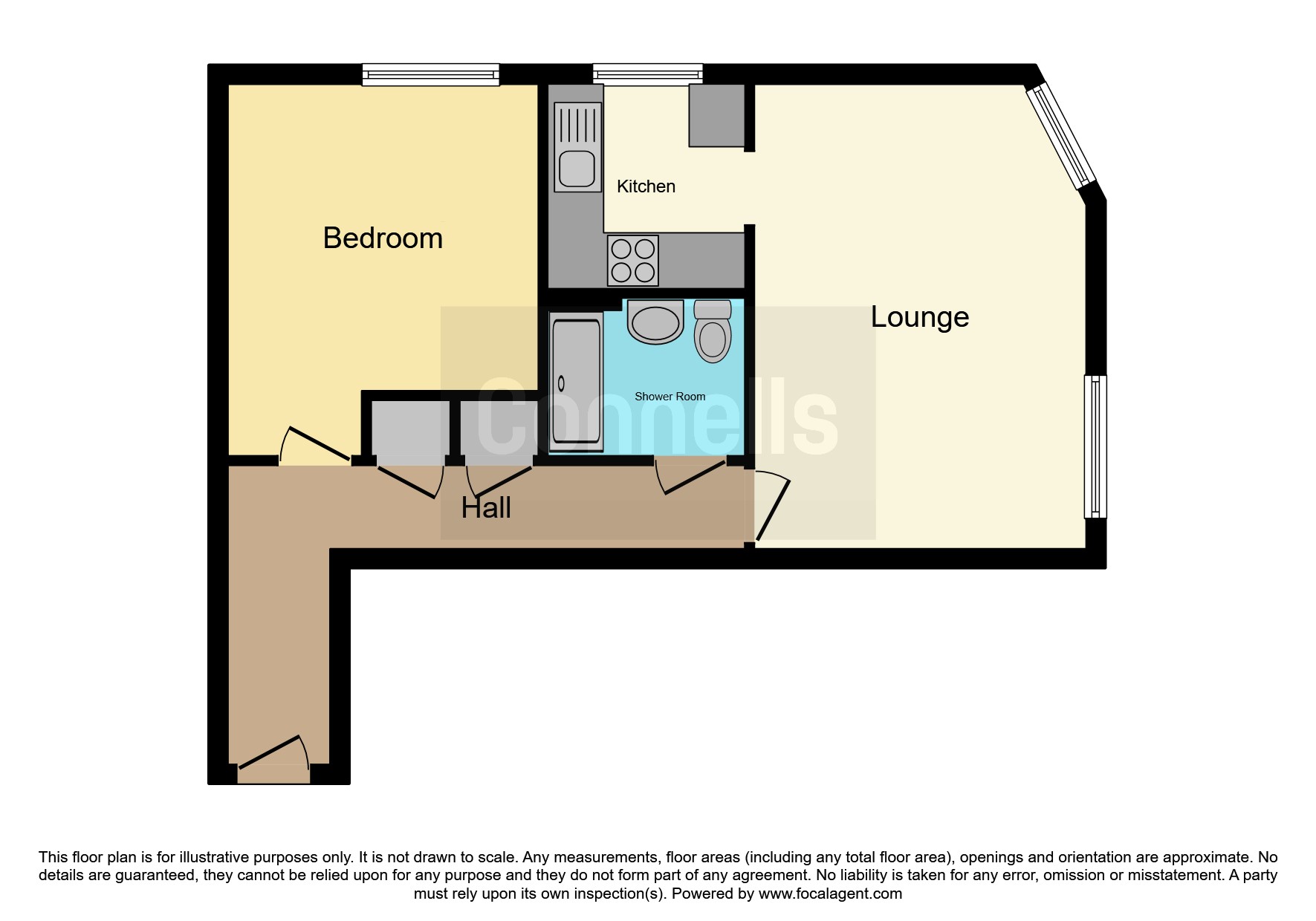 Flat 15, Regent House, Gerston Road, Paignton floorplan