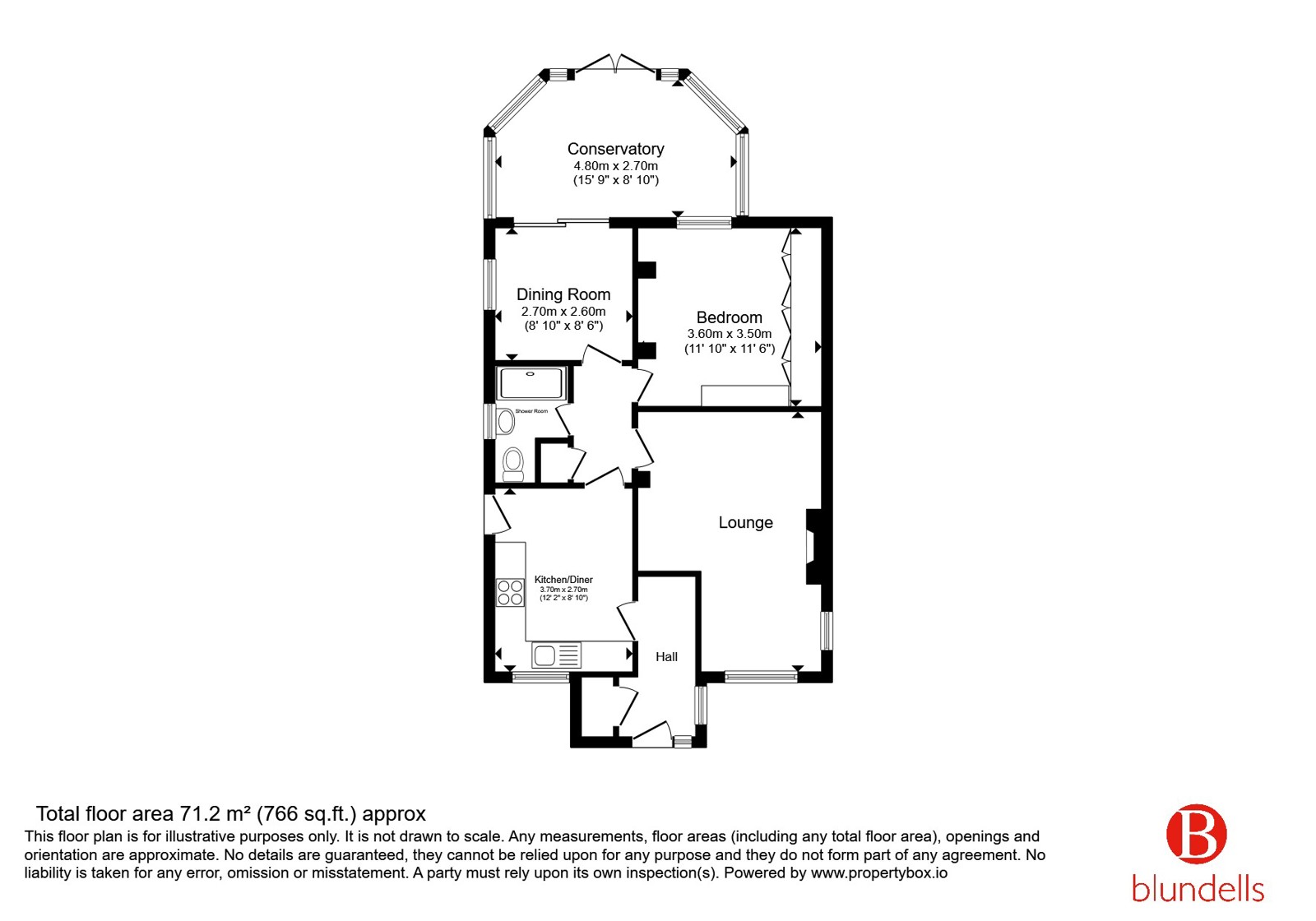 Ridgeway West, Derbyshire floorplan