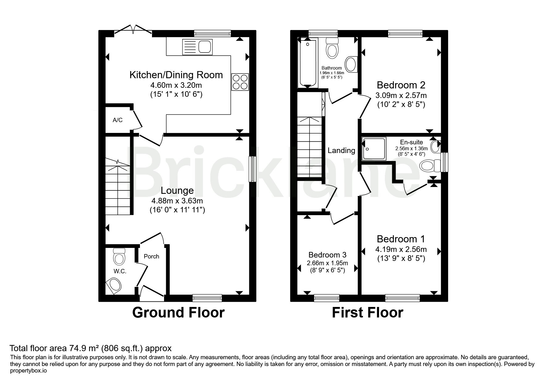 87, Peterborough floorplan