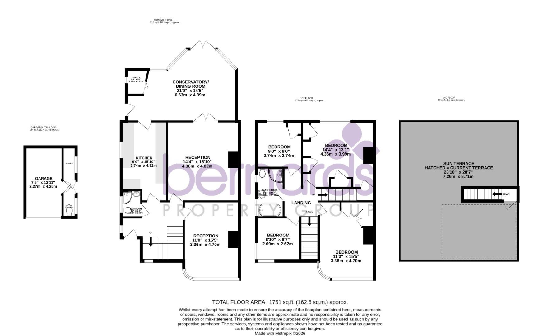 45, Colville Road, Portsmouth floorplan