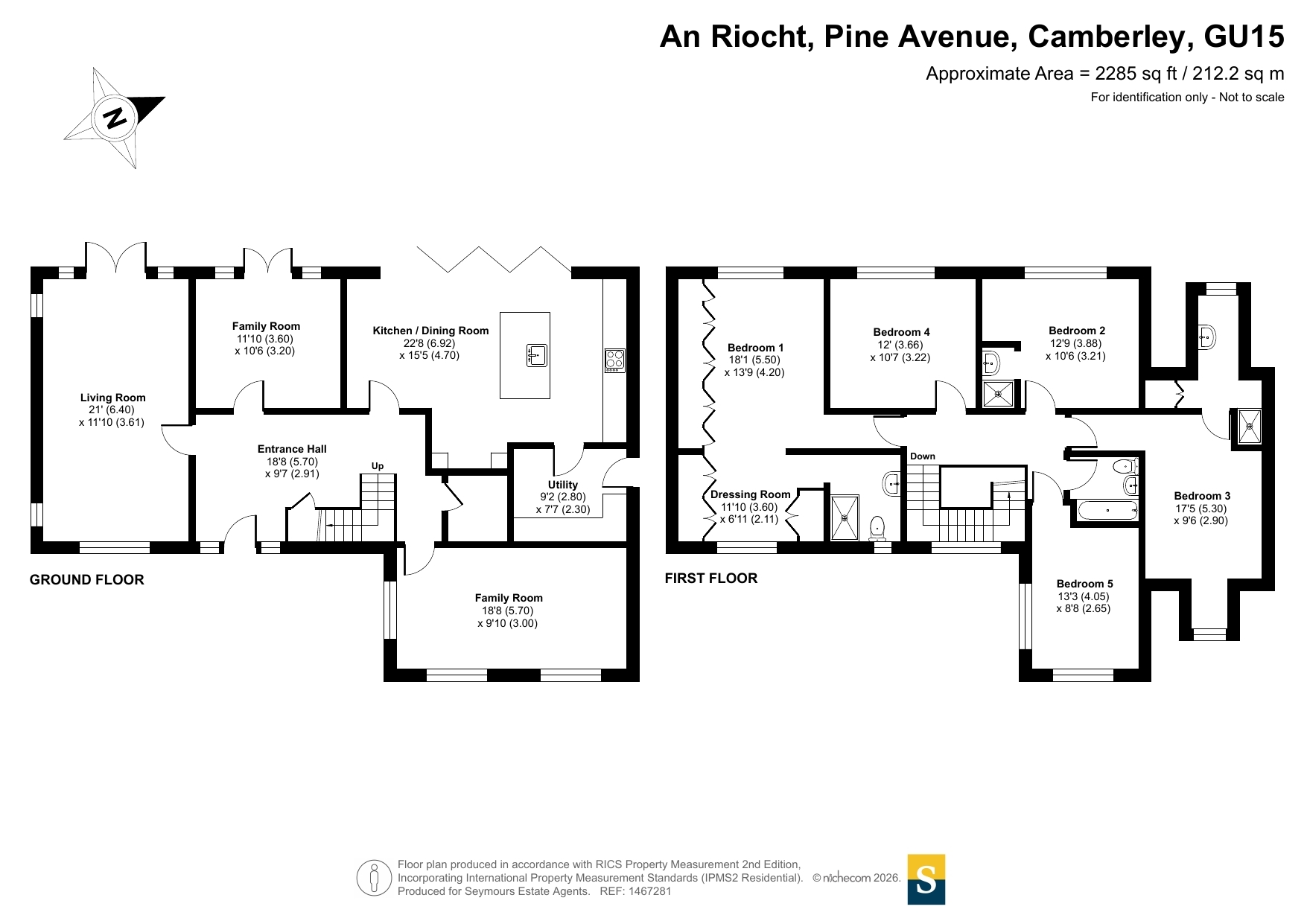 An Riocht,, Pine Avenue, Surrey floorplan