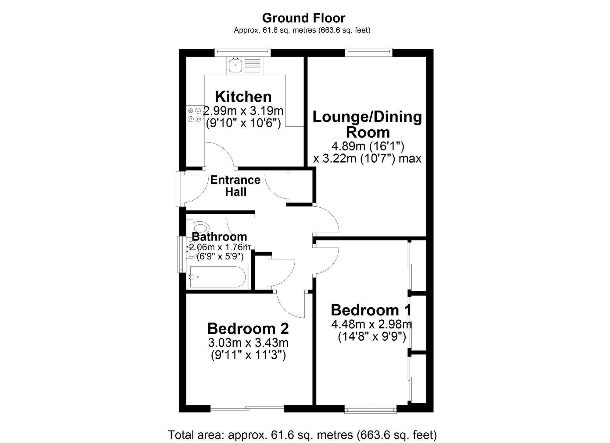 58 Richmond Avenue, Warrington floorplan