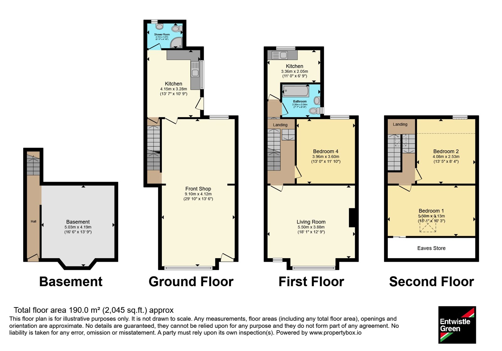 171, Lytham Road, Lancashire floorplan