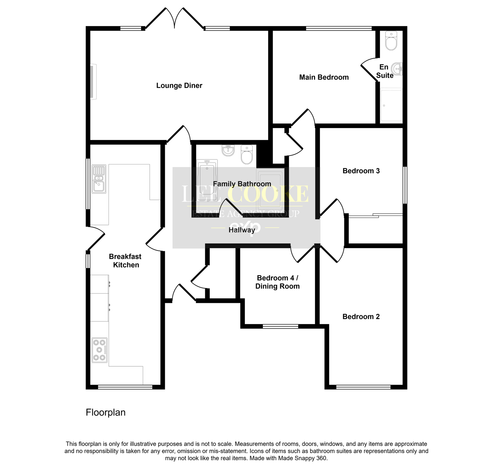 23, Linwood Drive, Cannock floorplan