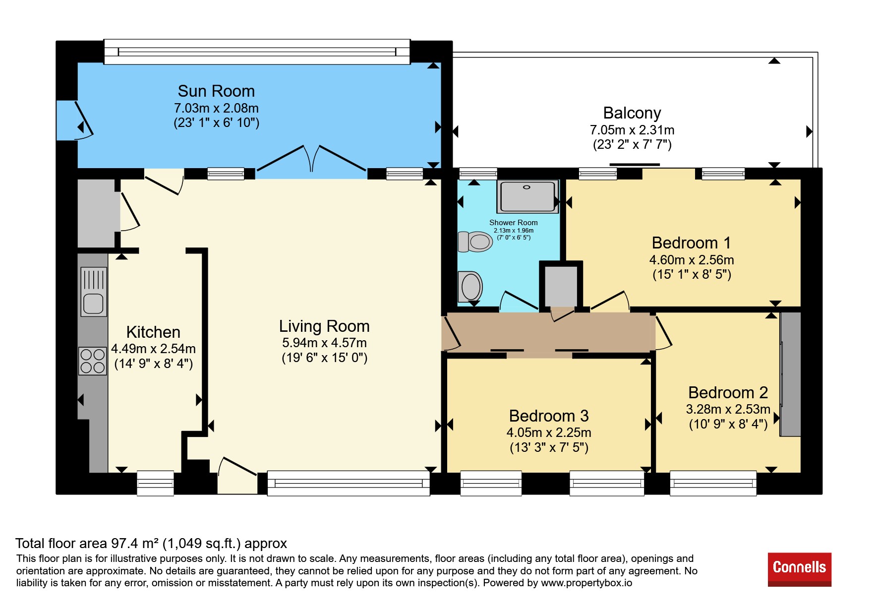 882, North Row, Milton Keynes floorplan