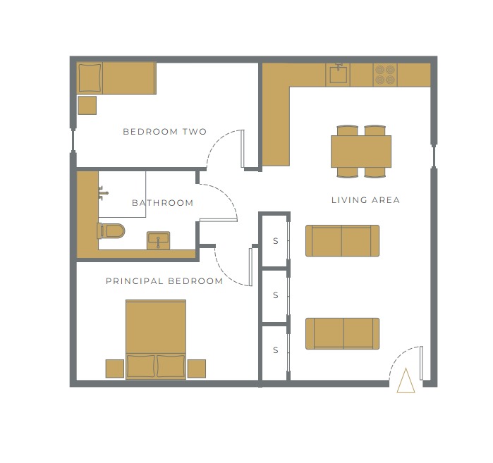 Rox, Brighton floorplan