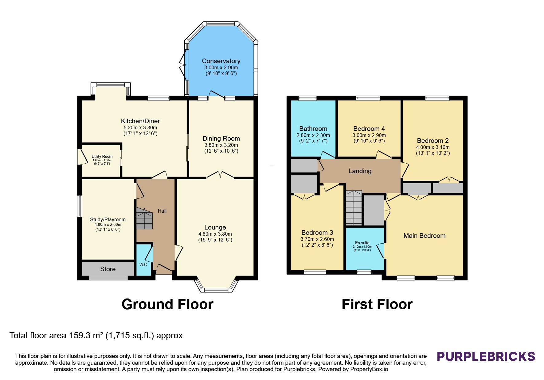 17, Nightingale Road, Waltham Cross floorplan