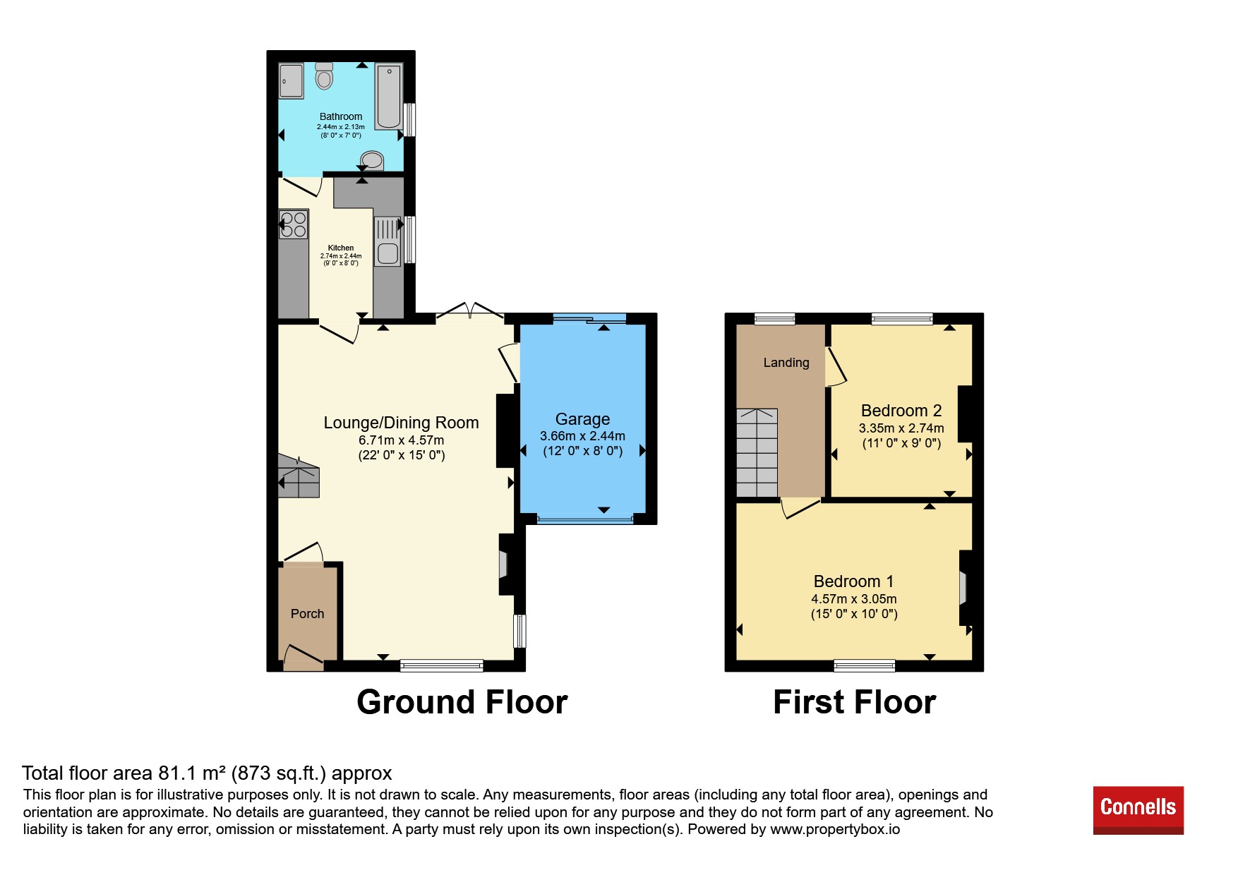 4, Tower Street, Northampton floorplan