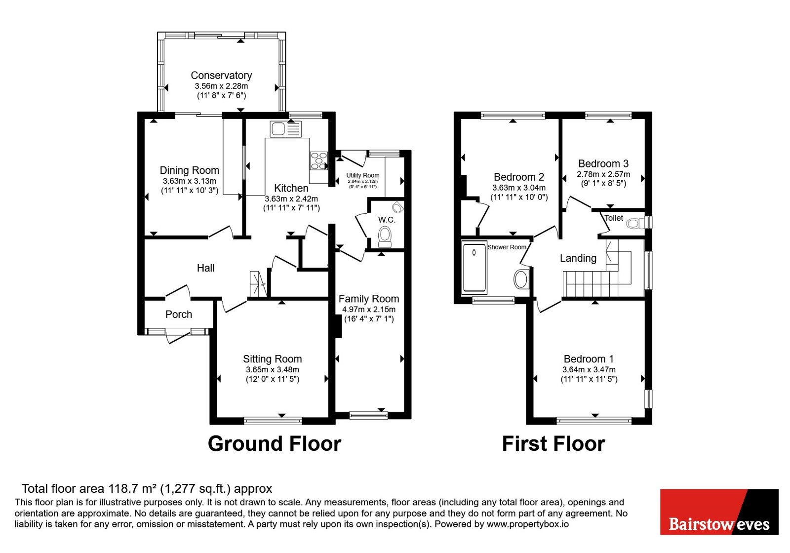25, Elmscote Road, Oxfordshire floorplan