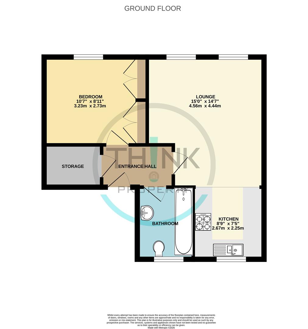 Bahram Road, Norwich floorplan