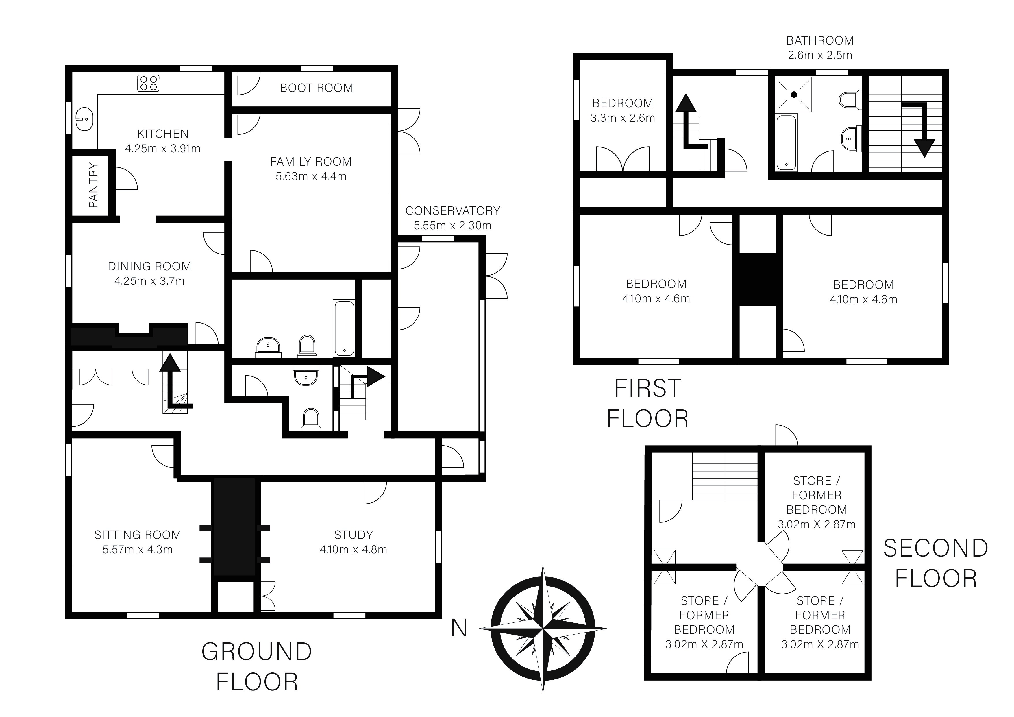 Red House Farm, Rectory Road, Diss floorplan