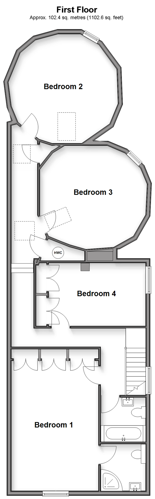 Station Road Northiam, Rye floorplan