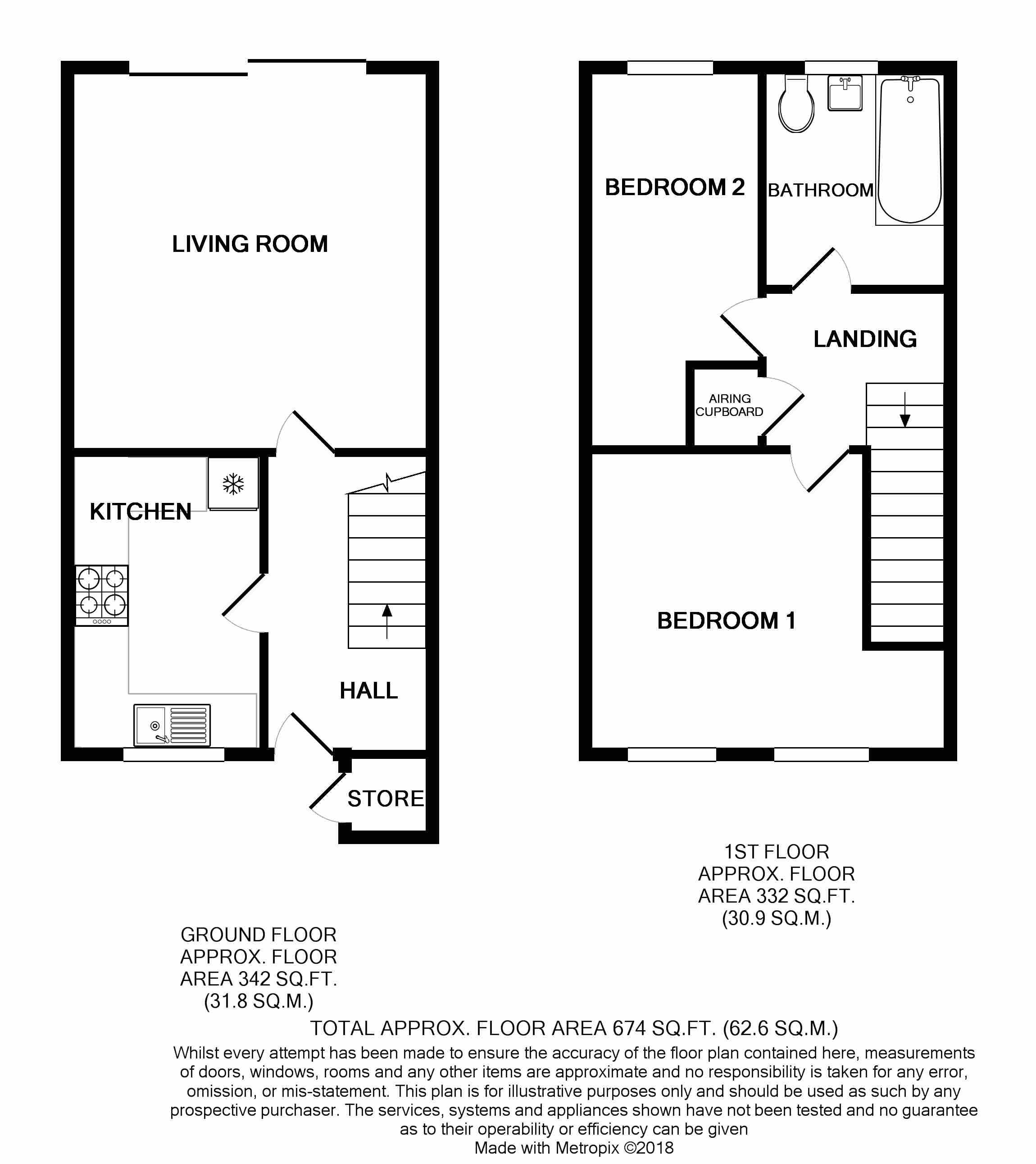 Palm Close, Wymondham Norfolk floorplan