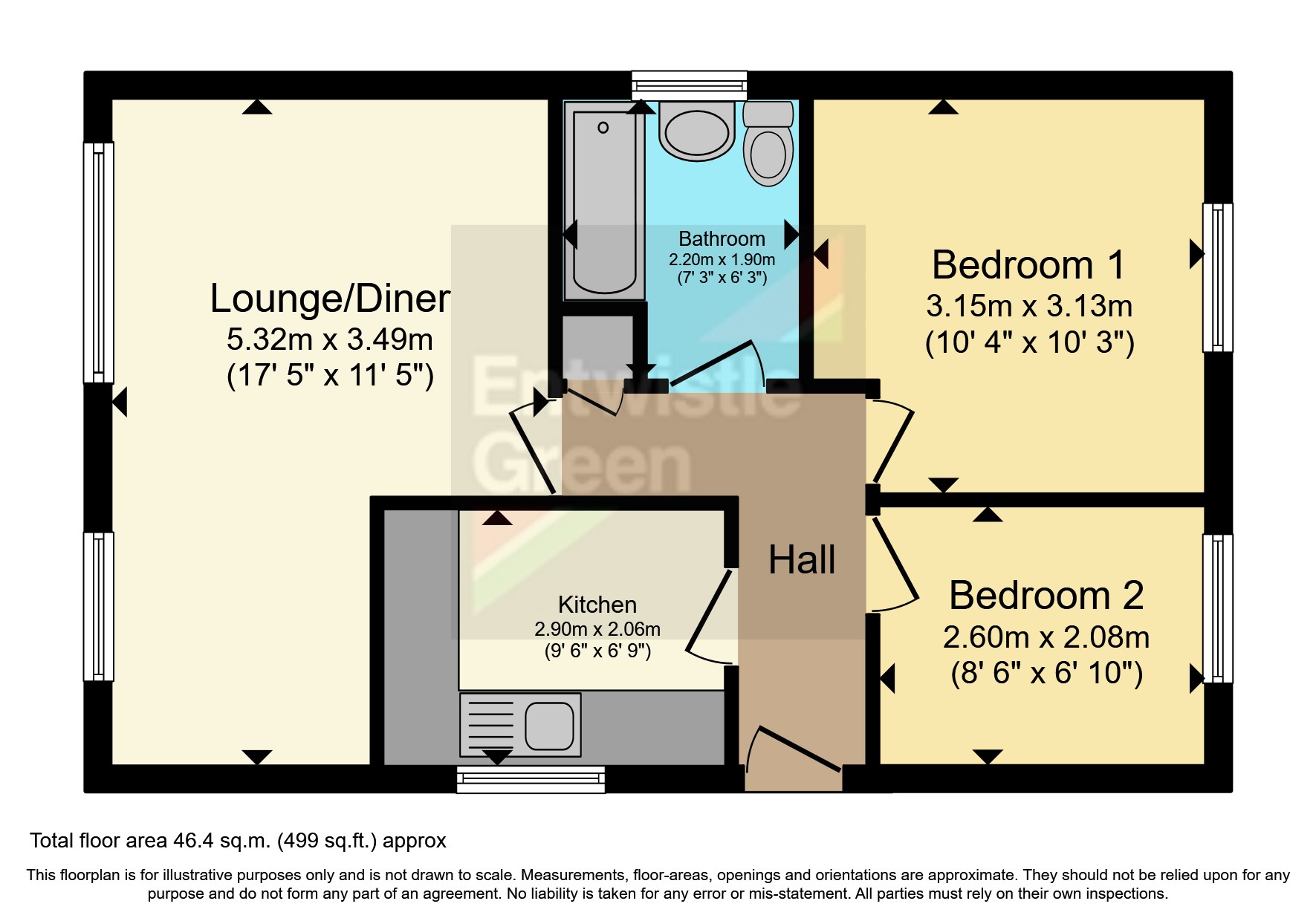 Higher Drake Meadow, Westhoughton, Bolton BL5, 2 bedroom bungalow for