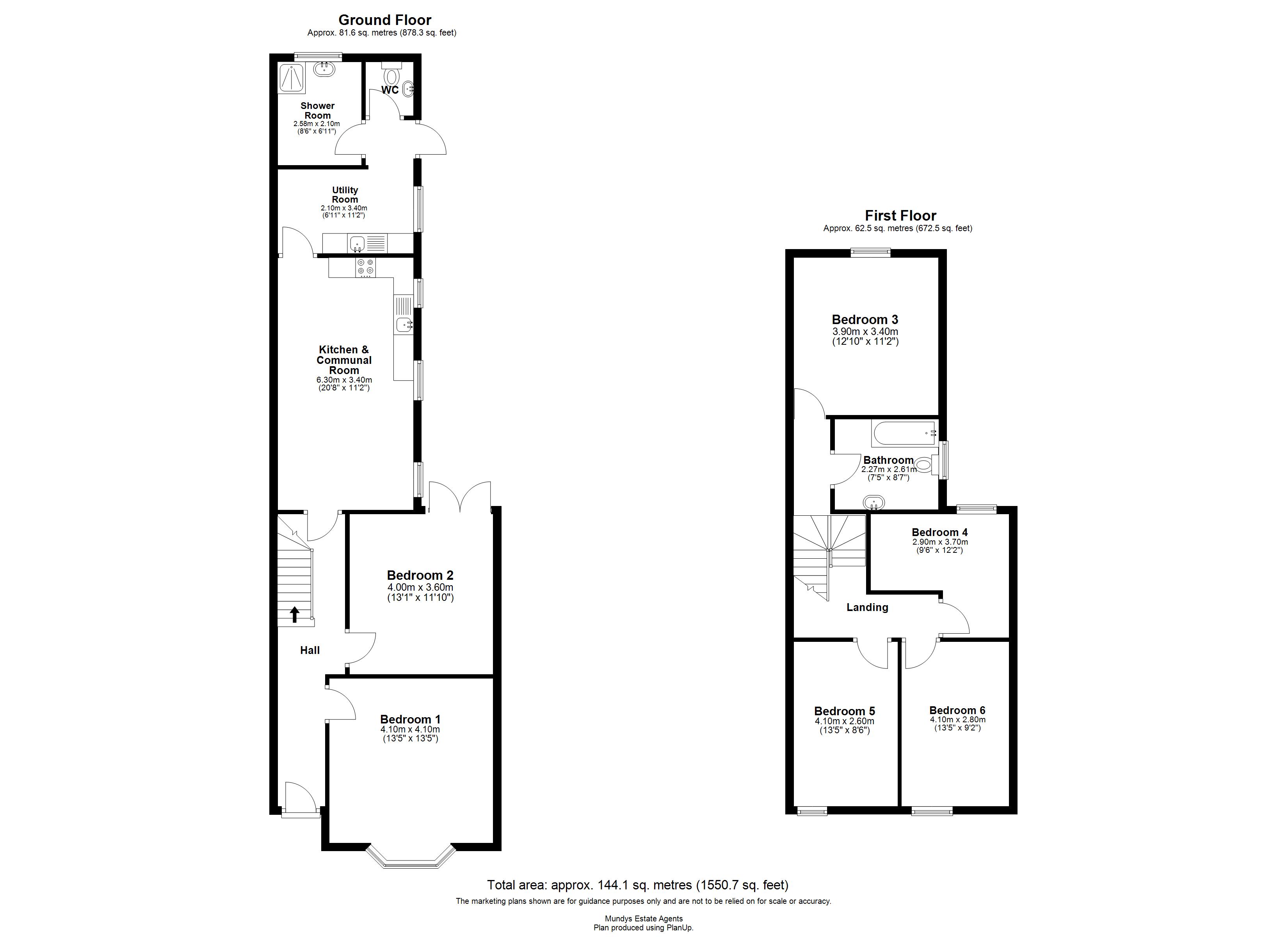57, Richmond Road, Lincoln floorplan