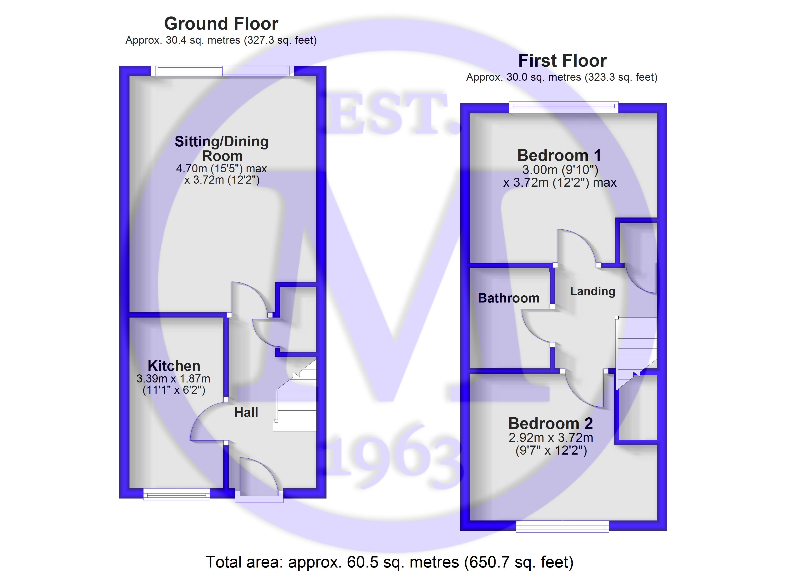 16, Champion Close, Lymington floorplan