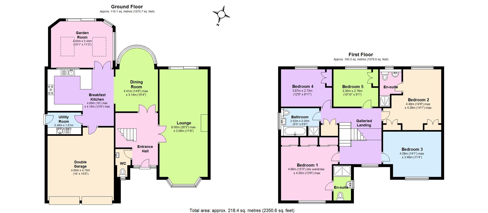 5 Bedrooms Detached house for sale in Longlands Drive, West Bridgford, Nottingham NG2