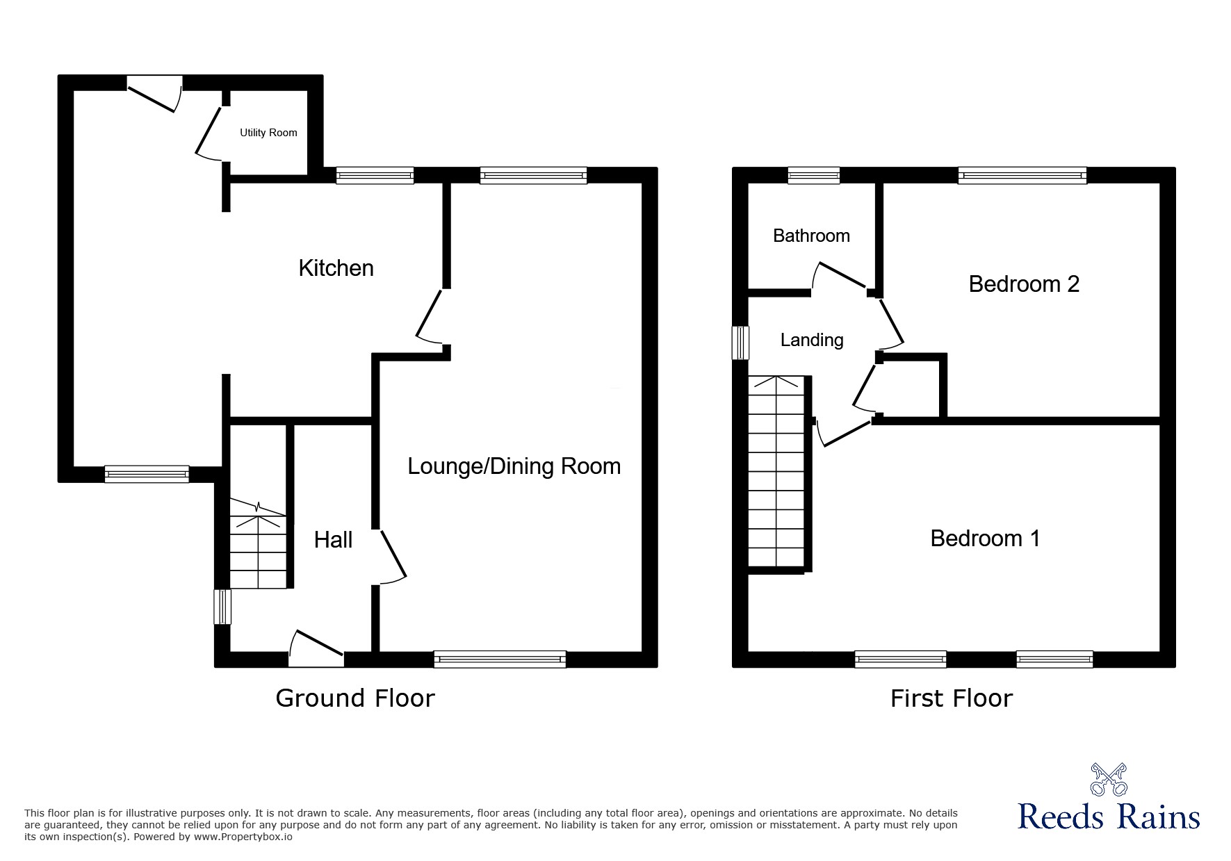 Grasmere Avenue, Staffordshire floorplan