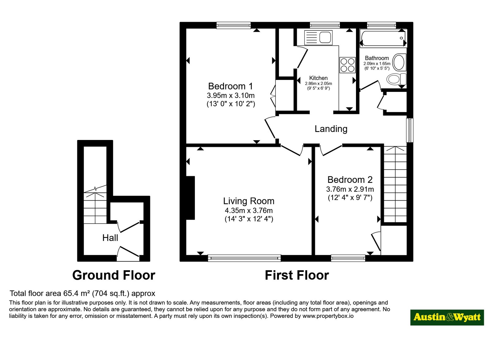 29, Fern Road, Hampshire floorplan