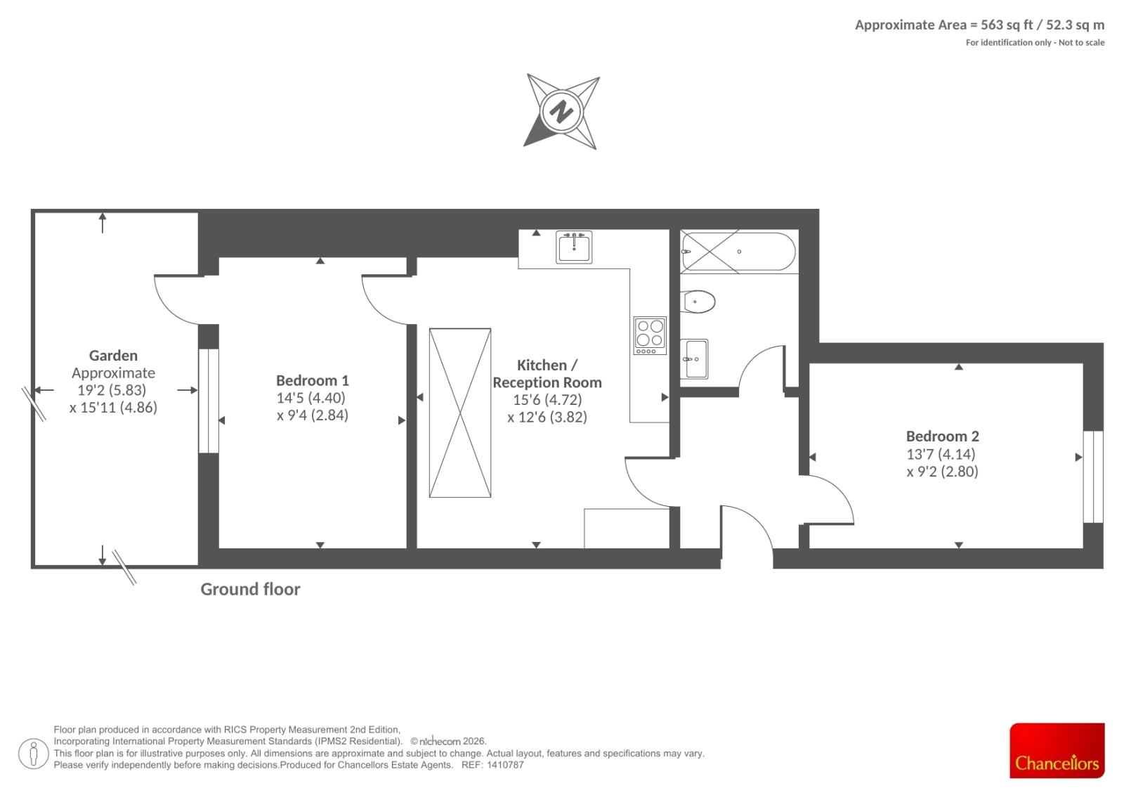 176b, Stanwell Road, Ashford floorplan