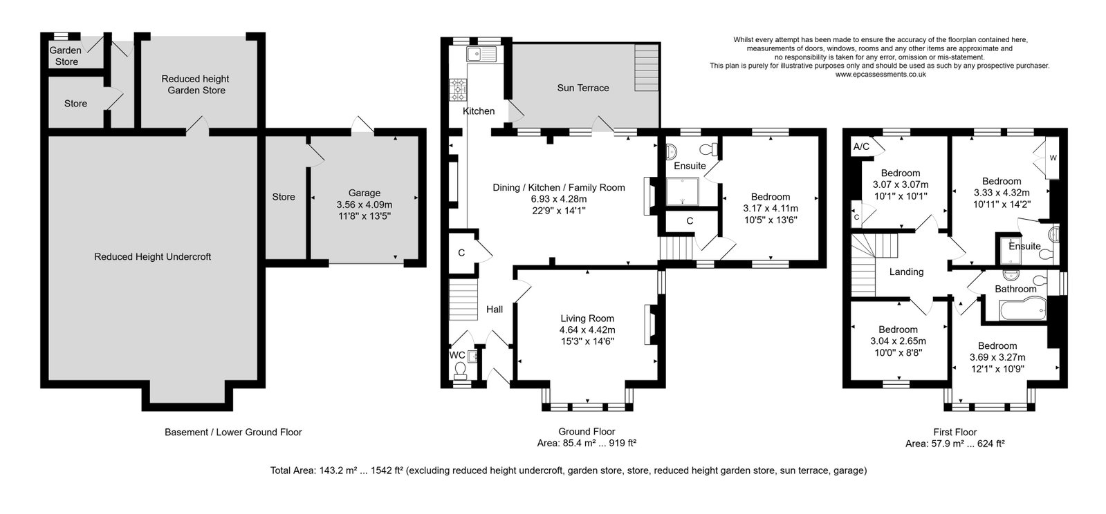 63, St. Johns Road, Bath floorplan