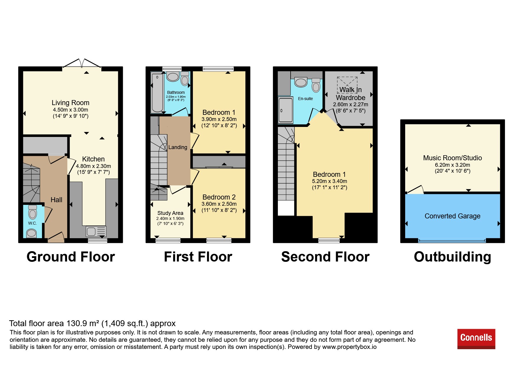 Peabody Way, Warwick, Warwickshire, CV34 floorplan