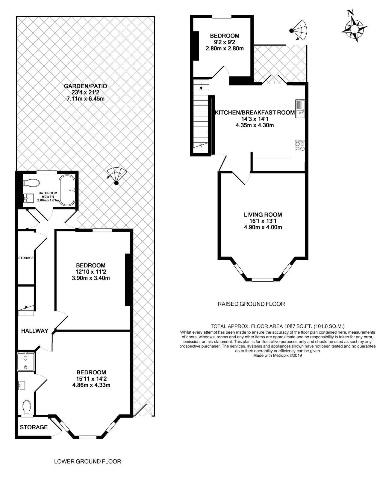 3 Bedrooms Flat for sale in Messina Avenue, West Hampstead NW6