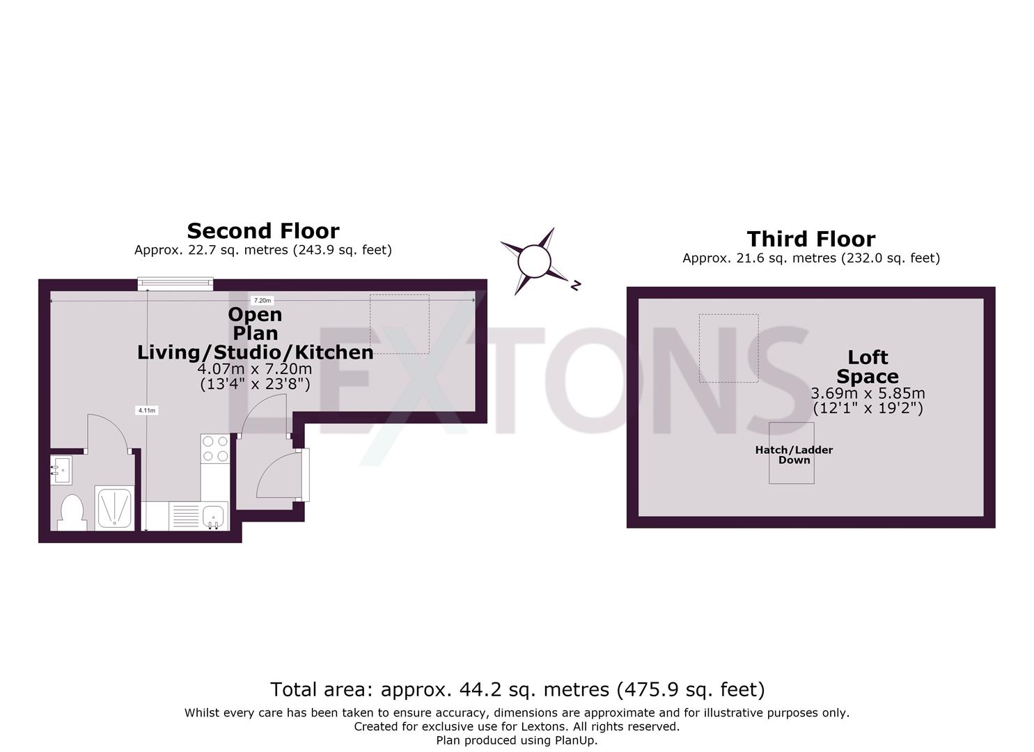 Highcroft Villas, Brighton floorplan