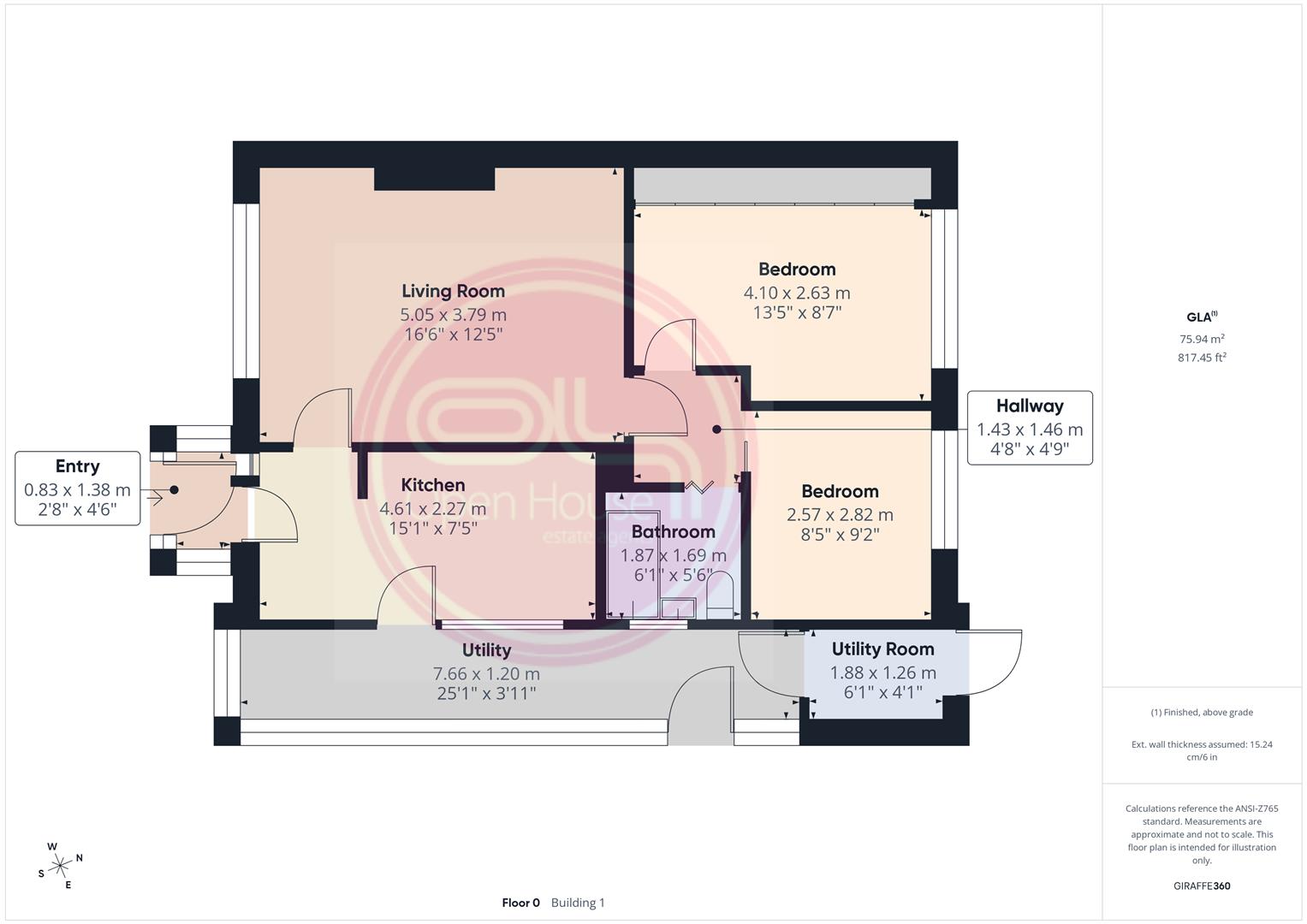 47, Clay Street, Burton-On-Trent floorplan