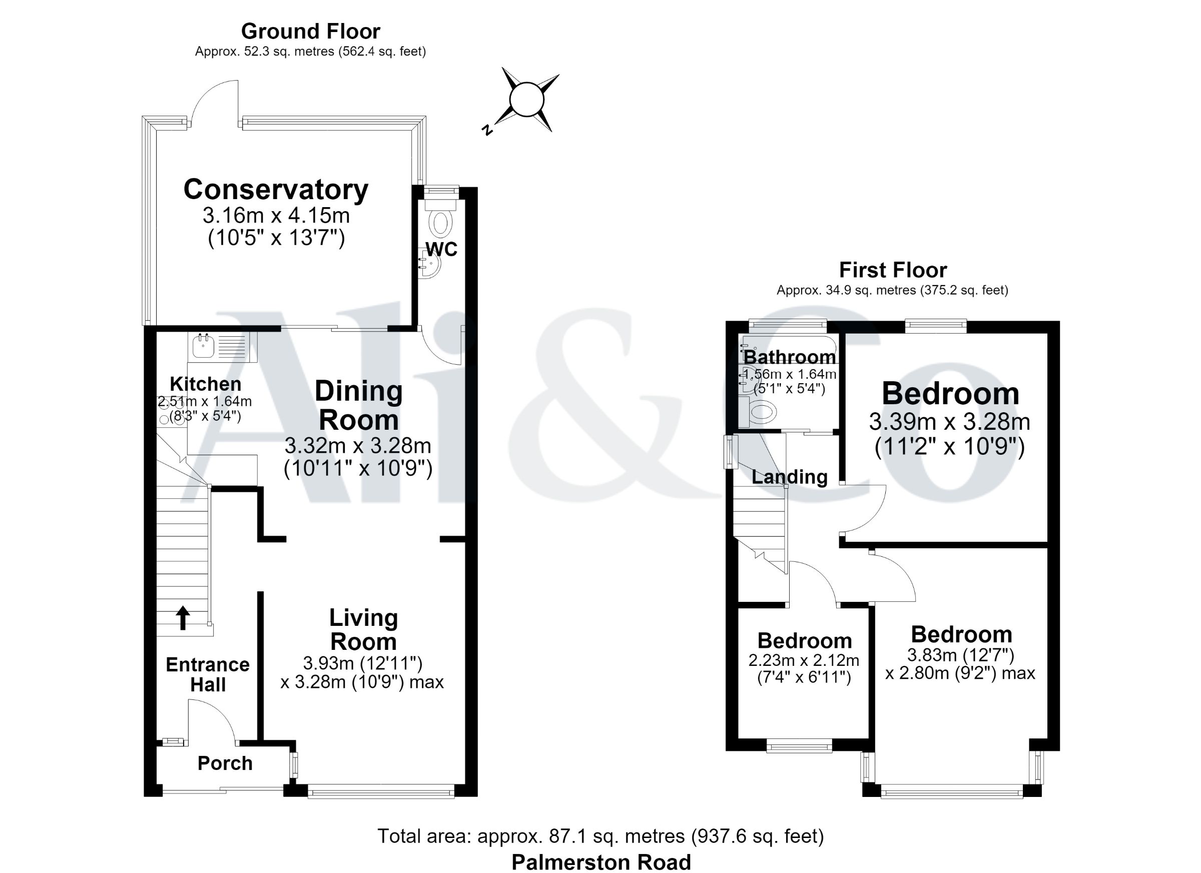 132 Palmerston Road, Grays floorplan