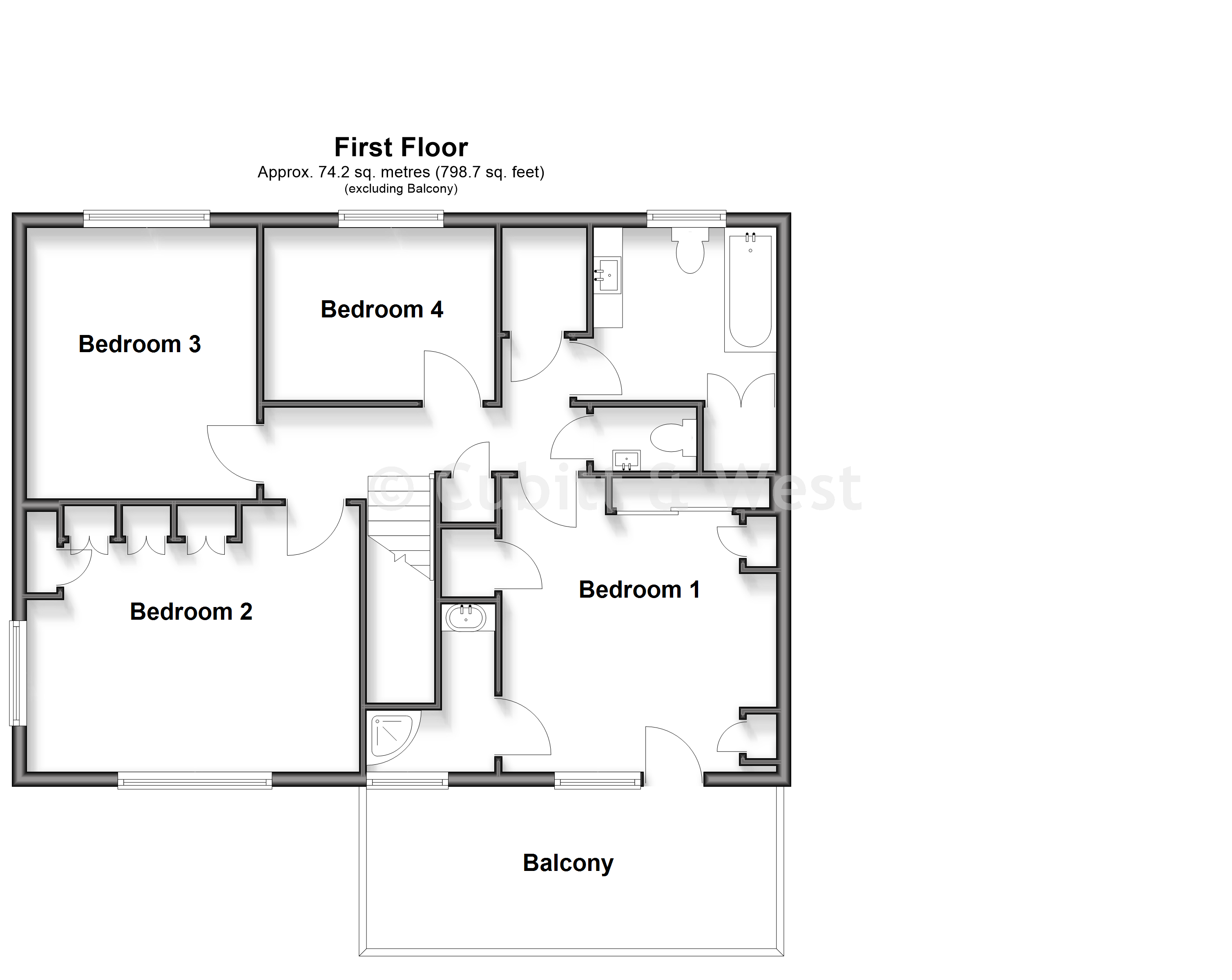 Kempwood, School Lane, Waterlooville floorplan