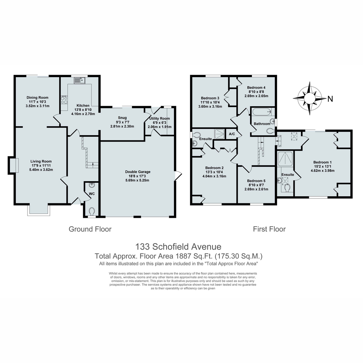 133, Schofield Avenue, Witney floorplan