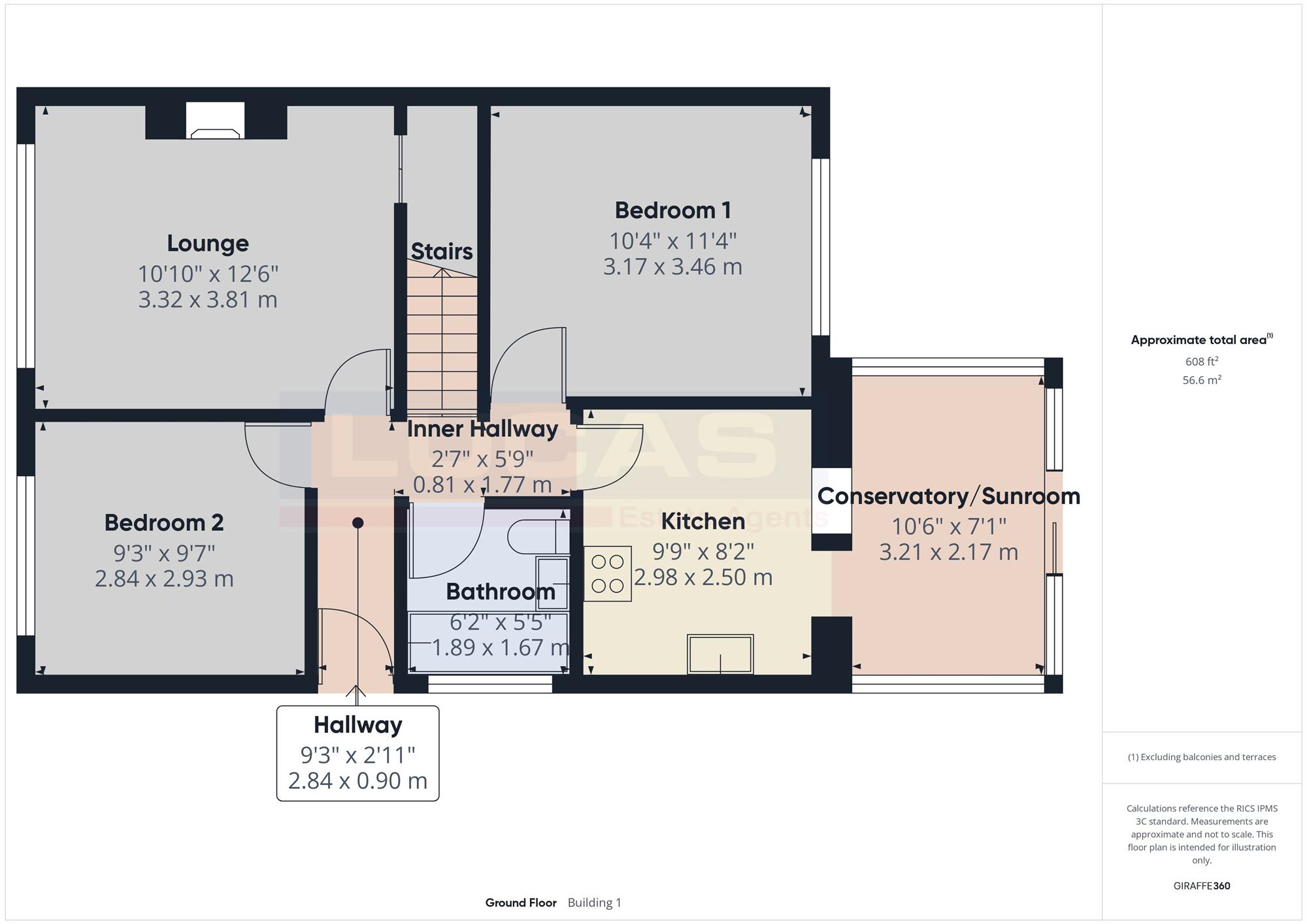 16, Lon Llwyd, Pentraeth floorplan