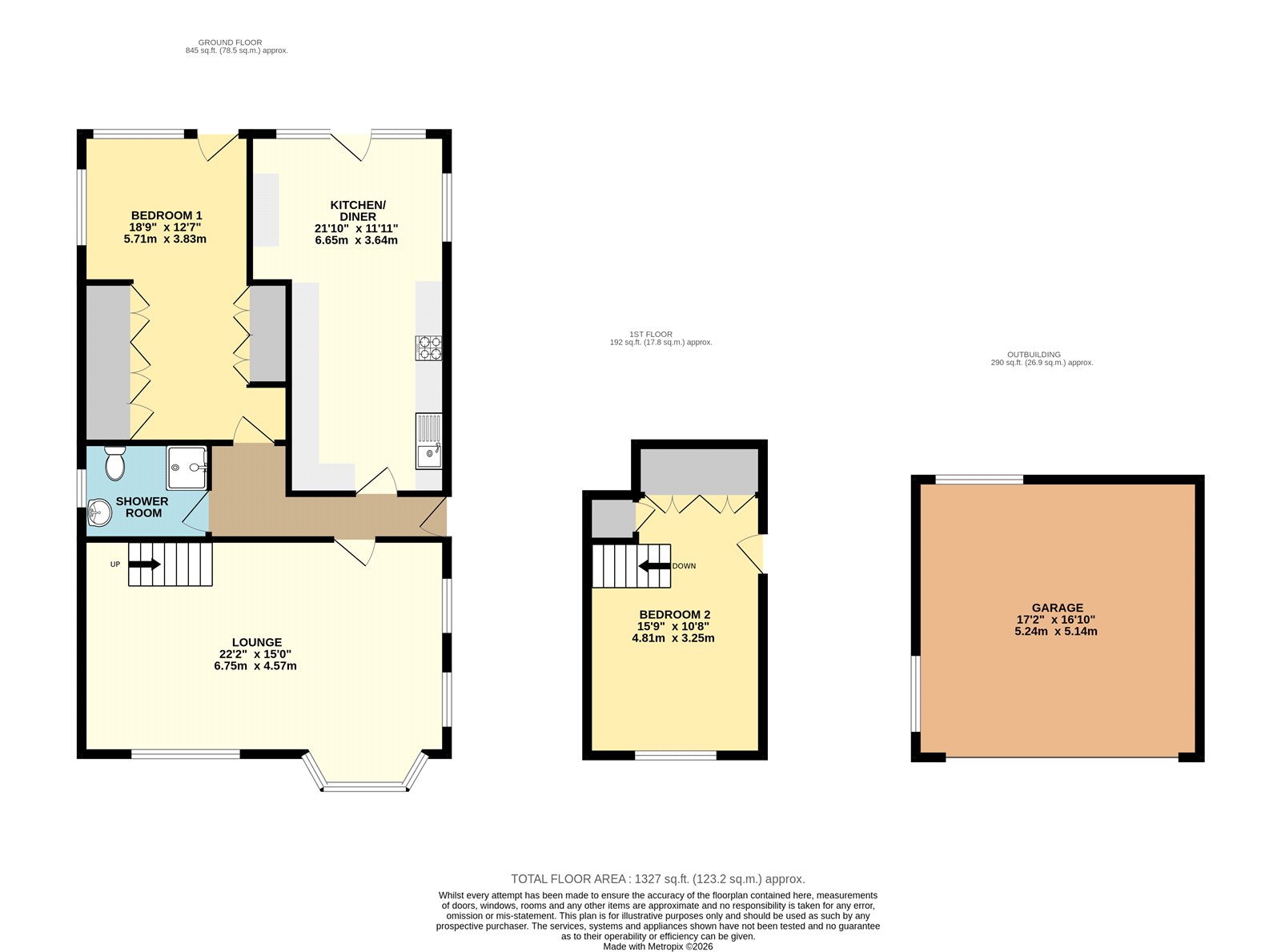 12, Walk Lane, Grimsby floorplan