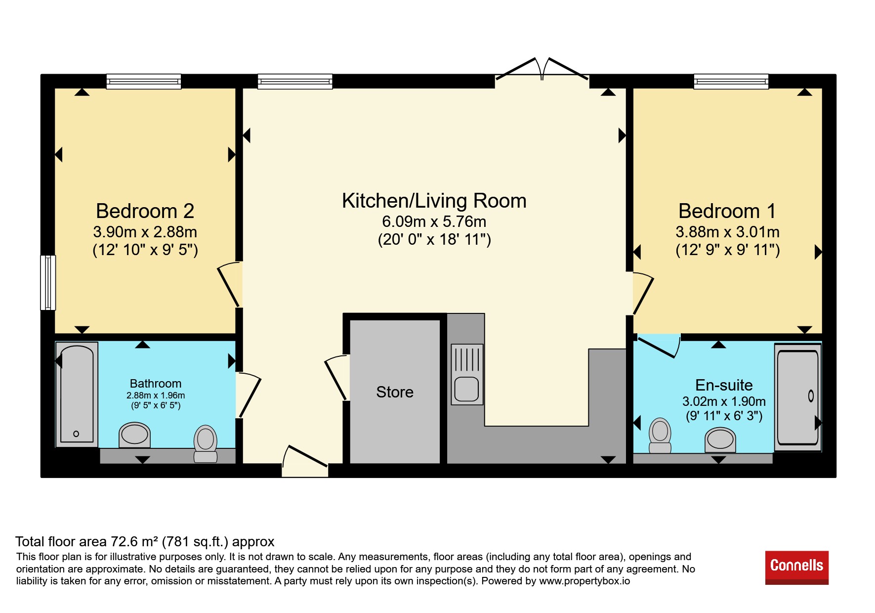Merryweather Avenue, Bristol floorplan