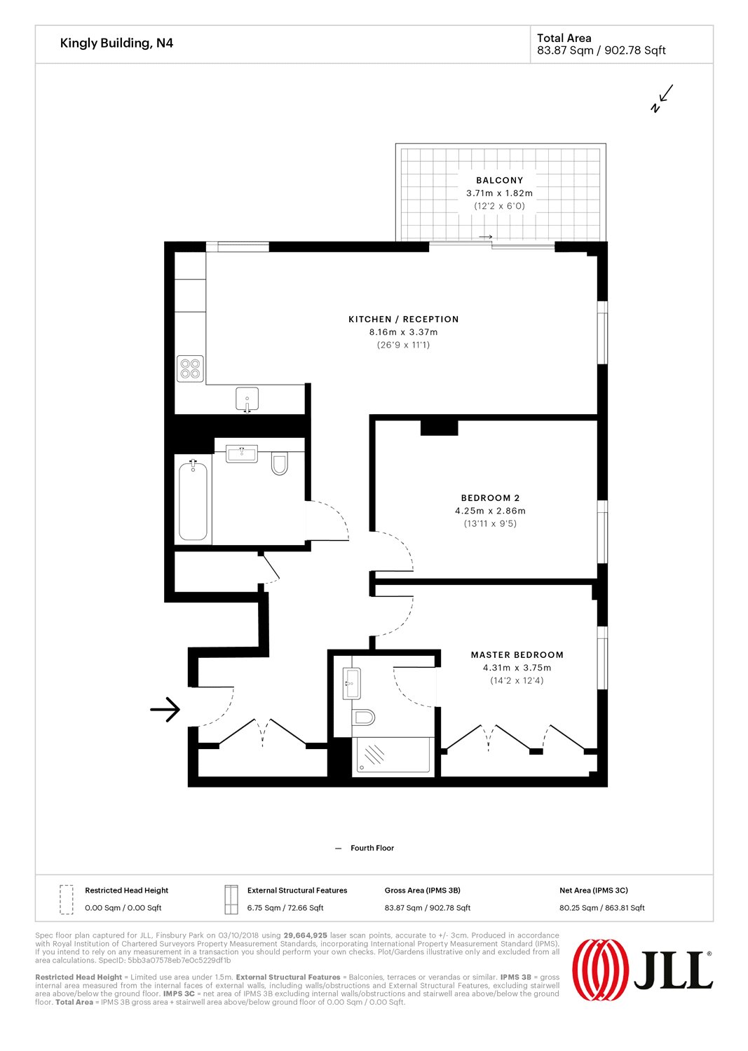 2 Bedrooms Flat for sale in Kingly Building, 18 Woodberry Down, London N4