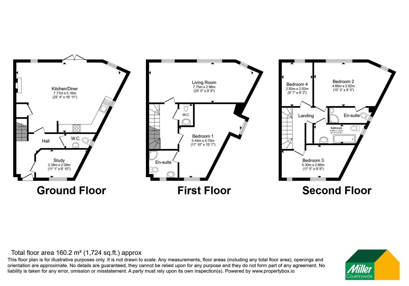 37, Coscombe Circus, Devon floorplan