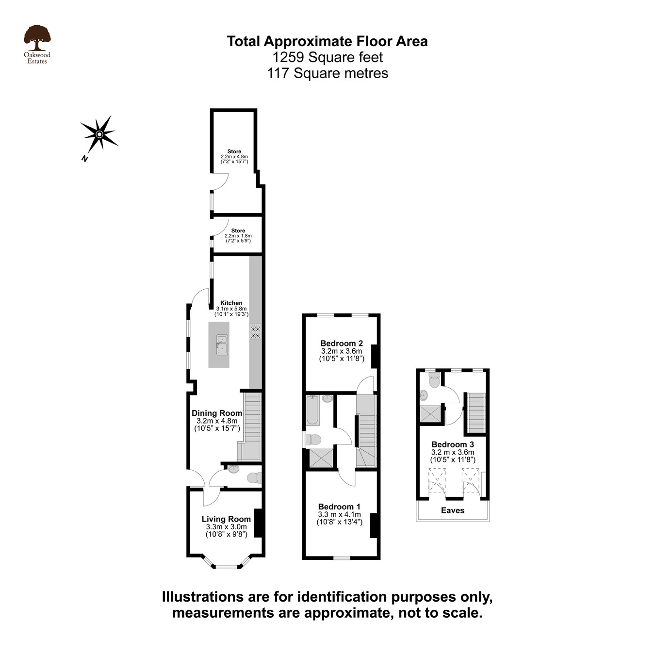 The Myrke, Datchet SL3, 3 bedroom semidetached house for sale