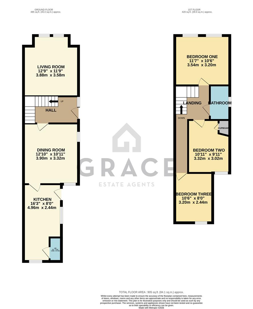 284, Wherstead Road, Ipswich floorplan