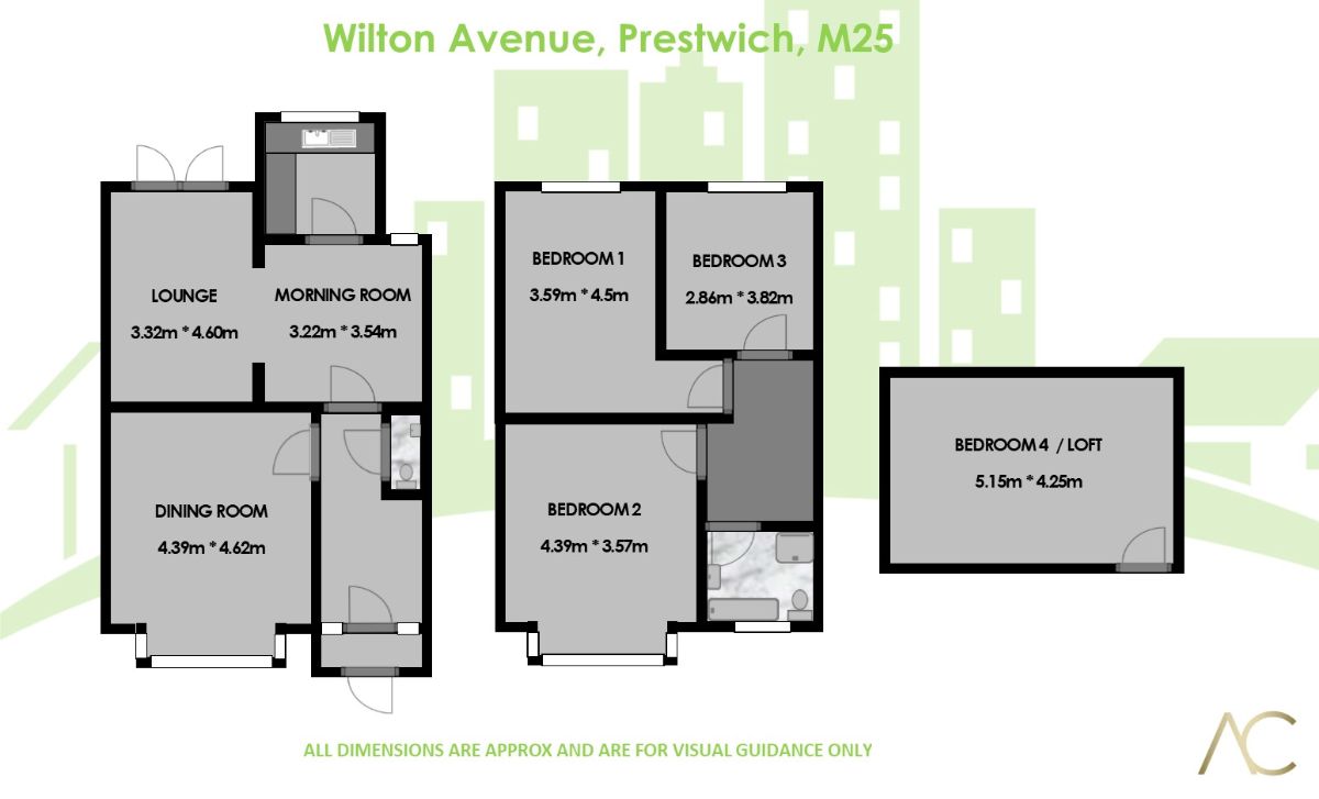 3 Bedrooms Semi-detached house for sale in Wilton Avenue, Prestwich M25